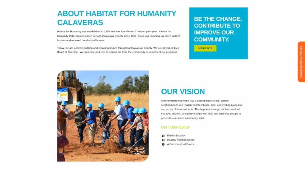 Habitat For Humanity, Calaveras Gallery 3