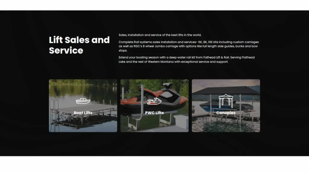 Flathead Lift And Rail Gallery 3