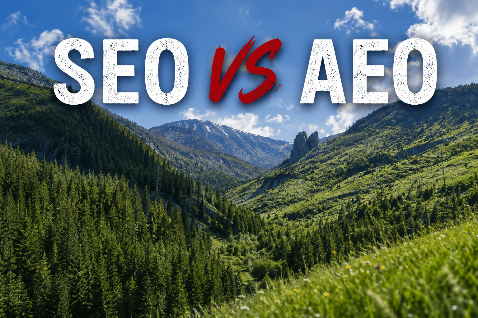 SEO Versus AEO Three Forks, Montana