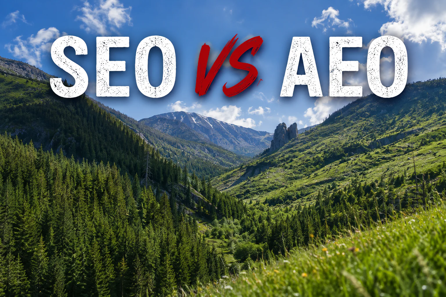 SEO Versus AEO Three Forks, Montana